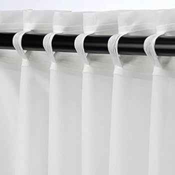 Elegant Sheer White Curtains – 100% Premium Polyester